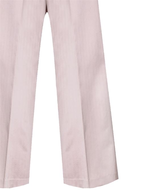 high-waisted trousers in chic herringbone Forte forte | 120212516